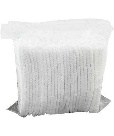 ROSENICE 100pcs Disposable Shower Caps 18 Inch - Nurse & Beret Caps for Bathing & Cooking - Buy Online on GoSupps.com