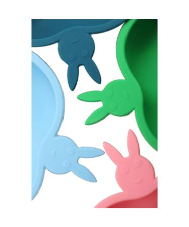 URONNFIT Baby Suction Plate - BPA-Free Silicone Self-Feeding Plate for Toddlers | Microwave & Dishwasher Safe (Green) - Buy Online on GoSupps.com