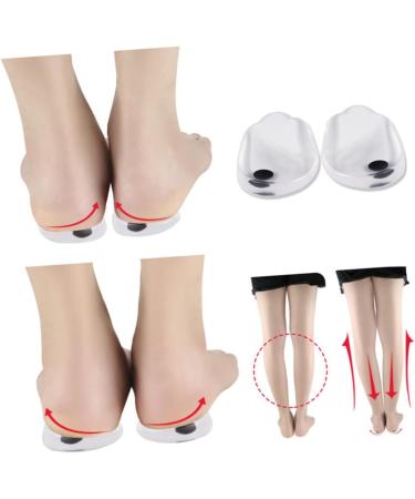 4 Pairs Heel Correction Insoles - Adjustable Lift Inserts for Comfort | Best Shoe Pads & Half Heel Support - Buy Online on GoSupps.com