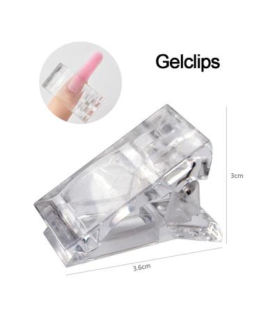 1pc Gel Nail Extension Kit with 100 Nail Trays | Premium Quality International Shipping - Buy Online on GoSupps.com