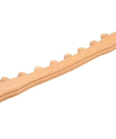 Wooden Schabestab Massage Roller - Anggrek Body Massage Tool for Neck & Muscle Relaxation - International Shipping Available - Buy Online on GoSupps.com