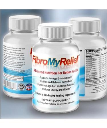 Advanced Nutritional Supplement - Specially formulated to Support Nerve Health Relieve Pain and Inflammation While Boosting Energy and reducing Fatigue.