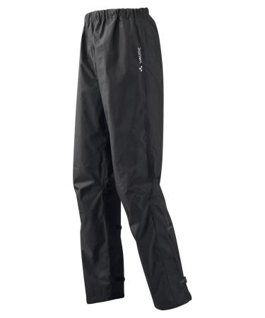 VAUDE Men's Fluid Pants Ii S/S+l/S 3XL Long Black