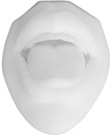 Shop Reusable Soft Silicone Tongue Model - Display Stand for Piercing Jewelry Practice (White) | International Shipping Available - Buy Online on GoSupps.com