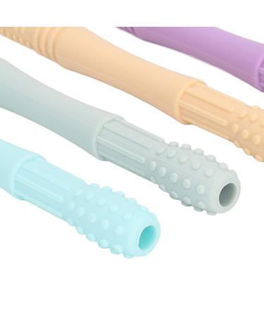 Soft Silicone Baby Teething Sticks | Healing & Soothing Teething Toys for Toddlers | Tear Resistant Type 2 - Buy Online on GoSupps.com