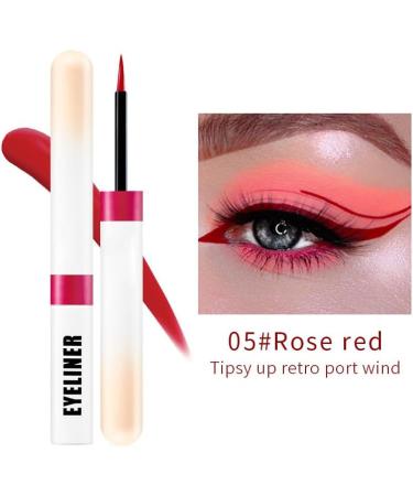 Color Eyeliner - Soft tip waterproof and quick drying 12 colors long lasting Makeup lasts forever! (5) - Buy Online on GoSupps.com