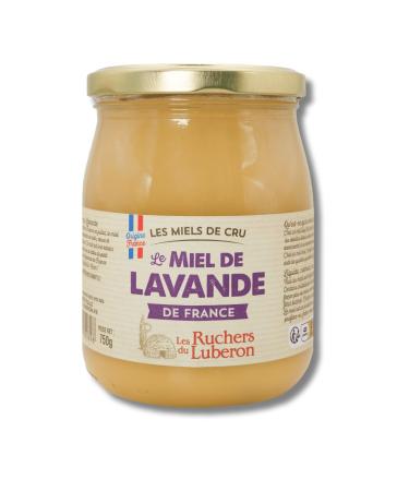 Les Ruchers du Luberon - French Lavender Honey 750g - French Raw Honey - Natural - Unfiltered - Naturally Crystallized