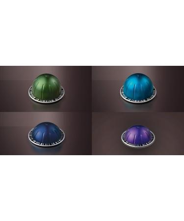 Nespresso Vertouline Intense Assortment 40 Capsules - 1 Sleeve of Each: Stormio Odacio Diavolitto & Altissio