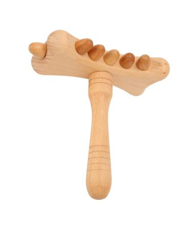 Verdant Touch Handheld Holz Therapy Tool Holz Therapy Massage Tool Handheld Gua-Sha-Anti-Cellulite Relief for Lymphatic Drainage Eyebone Rying Press Pressing Points Manual Body Form Tool