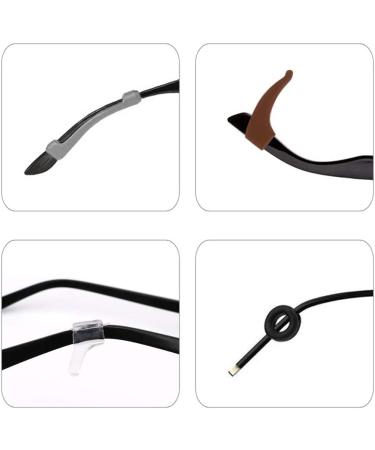 20 Pairs Eyeglass Retainer  Premium Silicone Anti-slip Eyeglass Holder  Multicolor Eyeglass Grips  Eyeglass Ear Hook  Round Eyeglass Retainers - Buy Online on GoSupps.com