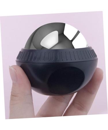 Solustre Stainless Steel Massage Ball - 3-in-1 Face & Foot Massager for Muscle Pain Relief | Body Massage Device & Fitness Tool - Buy Online on GoSupps.com