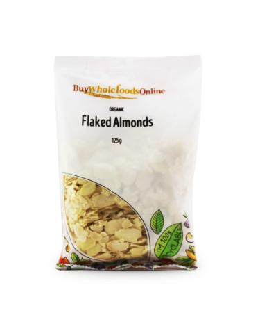 Organic Flaked Almonds 125g (BWFO)