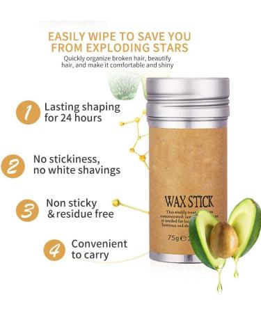 Hair Wax Stick For tidying up stray bits and pieces Edge Control Non-Greasy Styling Long Lasting (2.64 oz.) - Buy Online on GoSupps.com