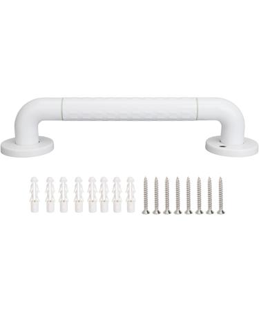 Durable Shower Handle for Seniors - Non-Slip Stainless Steel Safety Handrail | Ideal for Hotels - White - Buy Online on GoSupps.com