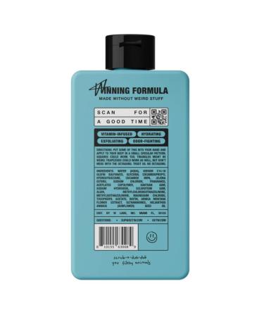 W By Jake Paul Body Wash - Exfoliating & Hydrating - Wave Breaker 18 fl oz | International Shipping Available - Buy Online on GoSupps.com