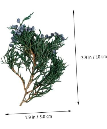 ABOOFAN 2 Pcs Pine Branch DIY Material Floral Boxes Wedding Decoration Christmas Pine Branches Household - Buy Online on GoSupps.com