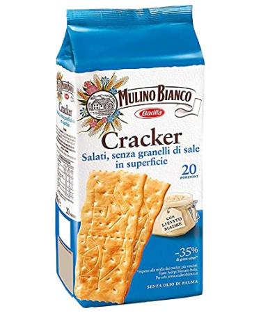Cracker Salati Senza Granelli di Sale *20 Porzioni* - MULINO Bianco - 500gr (2) - Buy Online on GoSupps.com