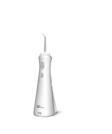 Waterpik Cordless Plus Water Flosser with 4 Flossing Tips Rechargeable and Portable for Travel and Home ADA Accepted White WP-450