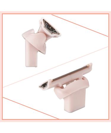 Rose Gold Plated Razor Replacement Heads - 2 Pack | For Flawless Nu and Finishing Touch Razors | Hair Remover Replacement Head with Covers for Women - Buy Online on GoSupps.com