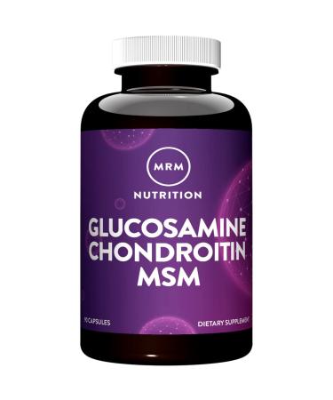 MRM Nutrition Glucosamine Chondroitin MSM 90 Capsules