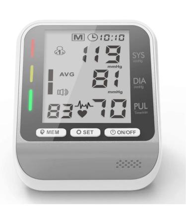 Wrist Blood Pressure Monitor - Digital Automatic BP Cuff Machine for Home Use, 99 Sets Data Storage, 2 User Memory - Buy Online on GoSupps.com