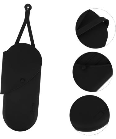 NULYLU Curling Iron Storage Bag Hair Rollers Curling Wand Hair Straightener Hair Curler Black - Buy Online on GoSupps.com