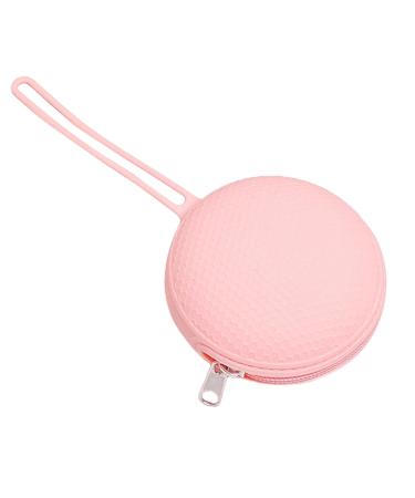 Buy Portable Waterproof Silicone Pacifier Holder | Cute Pink Storage Bag with Zipper - International Shipping Available - Buy Online on GoSupps.com