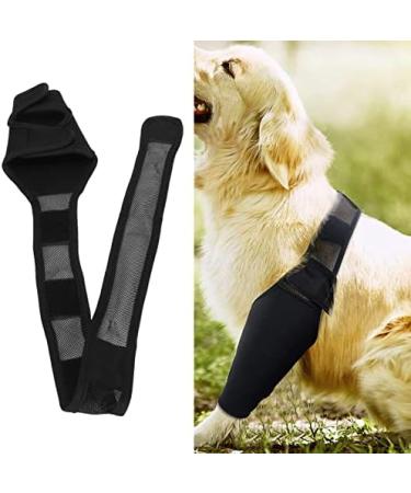 Dog Elbow Brace Protector Pads Hygroma Elbow Pad and Shoulder Protector for Canine Elbow and Shoulder Support Elbow Hygroma Dysplasia Osteoarthritis Elbow Calluses Pressure (Black) M Black - Buy Online on GoSupps.com