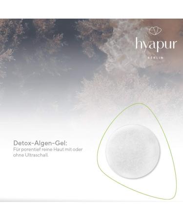 Hyapur Berlin Algae Gel Detox Pads for Clear Even Skin - 10 Pads for Face Neck & Cleavage - Buy Online on GoSupps.com
