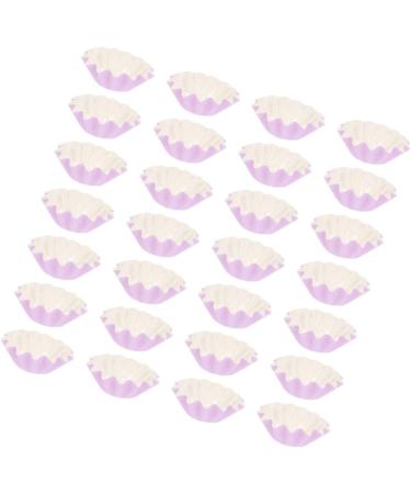 HOMSFOU 400 PCS Purple Paper Cups - Wax Scented Durable Pet Coated Ideal for Parties & Events - International Shipping Available - Buy Online on GoSupps.com