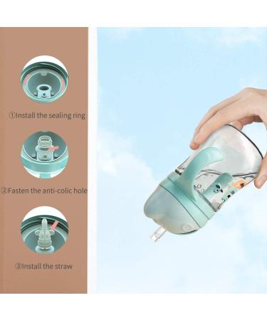 POTATO 300ML Spill-Proof Sippy Cup for Toddlers with Handles and Strap - Green | Tritan Material | BPA-Free | 6 Months - Buy Online on GoSupps.com