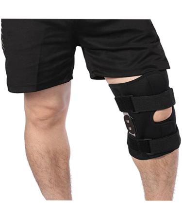 Adjustable Patella Stabilizer Knee Brace - Orthopedic Compression Sleeve with Aluminum Supports for Pain Relief | Sports Knee Support for Men & Women - Buy Online on GoSupps.com