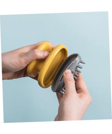 Beavorty 3-in-1 Shampoo Massage Comb - Cotton Helmet Insert Scalp Washer & Hand Massage Tool for Hairdressing & Bathing - Buy Online on GoSupps.com