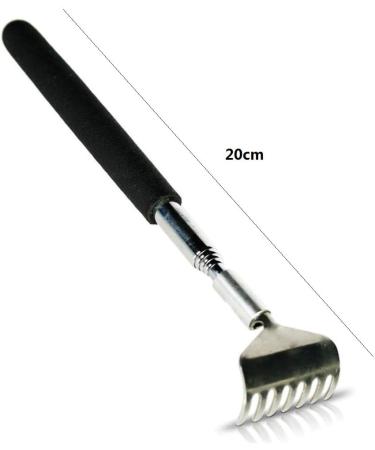 Voarge 2-Piece Stainless Steel Back Scratcher - Extendable Telescopic Design for Ultimate Comfort - Perfect for Head & Back Relief - Shop Internationally! - Buy Online on GoSupps.com