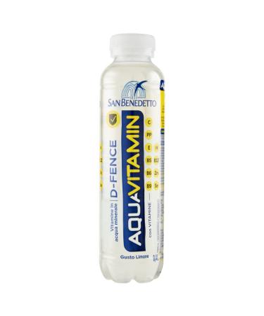 San Benedetto Aquavitamine D-Fence Water Bottles with PET Bottle Lemon 40 cl (Pack of 24)