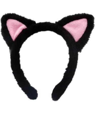 CAZSTYK Soft Cat Headband Animal Shape Plush Ears Hair Hoop for Washing Face Animal Hairbands Cartoon Costume White Super Soft Gli - Buy Online on GoSupps.com