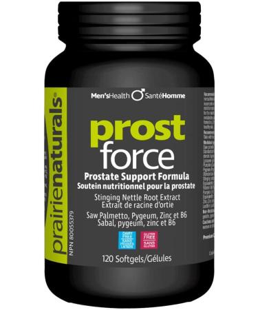 Prairie Naturals Prost Force Prostate Support for Men Softgels 120 Count
