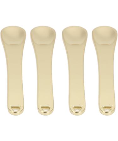  BROLEO Set of 4 metal makeup spatulas - Made of zinc alloy - Mini eye cream applicator for moisturizers and face cream - Buy Online on GoSupps.com