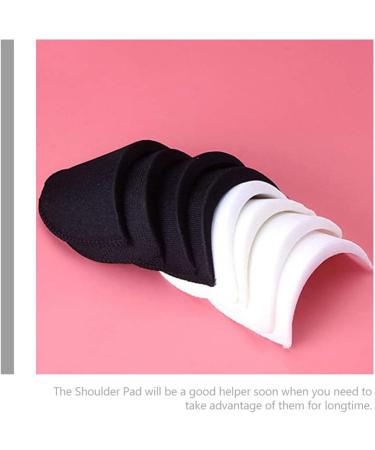 Cabilock 4 Pairs Blazer Shoulder Pads - Foam Bra Strap Cushions for Women | Push Up Shoulder Enhancer & Sponge Boosters for Clothing - Buy Online on GoSupps.com
