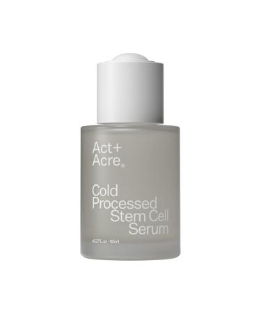 Act+Acre Cold Processed Apple Stem Cell Scalp Serum - Promotes Growth and Lessens Hair Loss - Soothes and Hydrates the Scalp - Sulphate and Paraben Free - Aloe Vera for Improved Scalp Health.