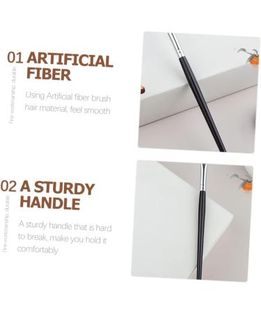 Healeved 2pcs Eyebrow Brush Flat Concealer Brush Makeup Supplies Makeup Brush Wand Flat Makeup Brush Angled Brow Brush Thin Eyeliner Brush Angled Makeup Brush Angled Concealer Brush - Buy Online on GoSupps.com