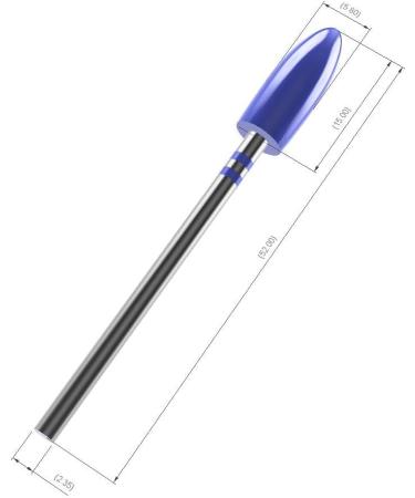 Longlife Blue Edition Nail Cutter Bit Attachment for Gel & Acrylic Nails - International Shipping Available - Buy Online on GoSupps.com