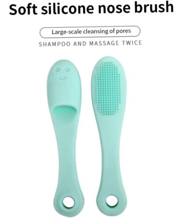 Silicone Nose Brush & Face Scrubber - Blackhead Remover Exfoliator Tool (5PCS) | Best Pore Cleansing & Skin Care Solutions - Buy Online on GoSupps.com