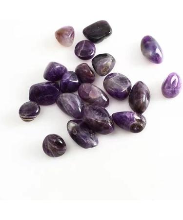 Natural Crystals and Stones 300g 15mm-20mm Natural Dream Amethyst Tumbled Stone Rough Gravel Crystals for Decoration kaixun - Buy Online on GoSupps.com