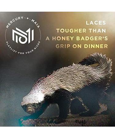 Honey Badger Heavy Duty Kevlar Work Boot Laces - 45 Round Shoelaces (Red/Black) - USA Made (1 Pair) - Buy Online on GoSupps.com