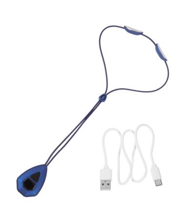 Gatuida Electrical massage devices Portable massage lying 1 STEM Massage device for the cervical spine Tool travel hanging neck protection ABS portable massage device electric tools 51x5x2cm blue