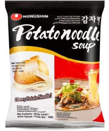 Nongshim Potato Ramyun Instant Ramen Noodle Soup 100g (Pack of 5) by CNMART - Buy Online on GoSupps.com