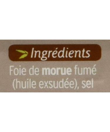 Phare d'Eckm l Foie de Morue Fum au Bois de H tre Bio 121 g - Buy Online on GoSupps.com
