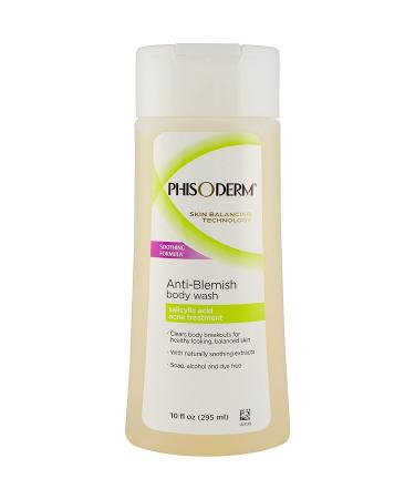 pHisoderm Anti-Blemish Body Wash 10 oz (Pack of 5)