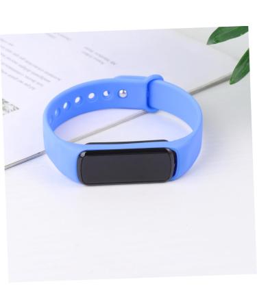 Buy Yardwe Kids' Smart Digital Watch - Safe Arm Bands & Fitness Tracker - Blue Intelligent Bracelet for Children - Buy Online on GoSupps.com